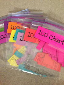 First Grader...at Last!: 100 Chart Puzzles