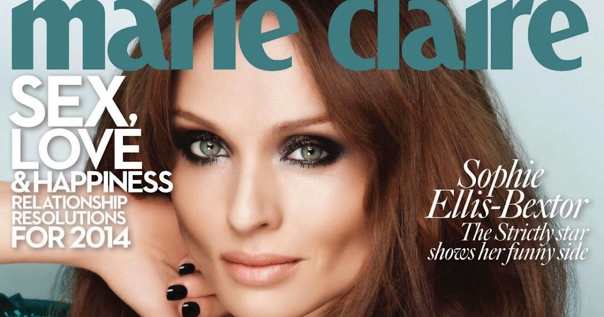 Sophie Ellis-Bextor Magazine Photoshoot for Marie Claire UK Magazine
