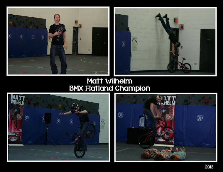 Matt Wilhelm BMX champion