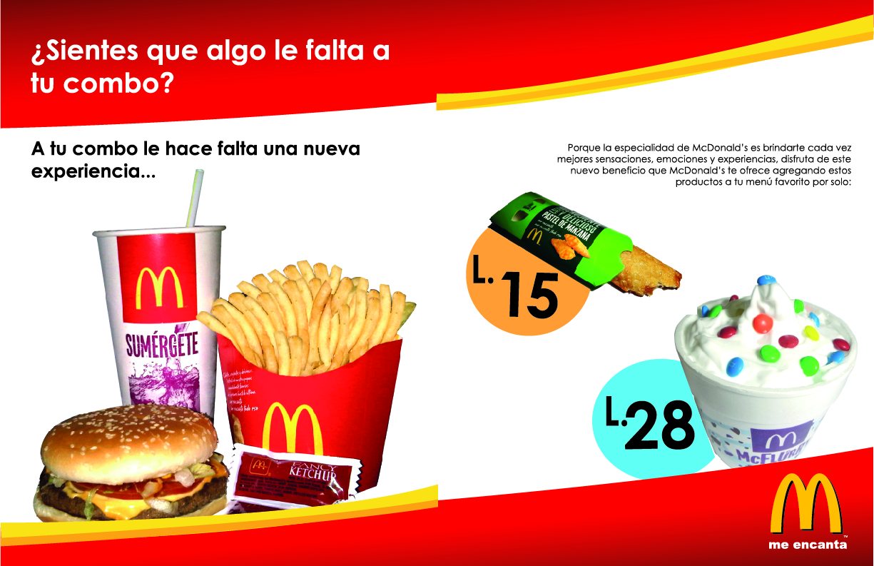 El Portafolio de Brian Lopez Publicidada Gráfica. Promocional. McDonald's