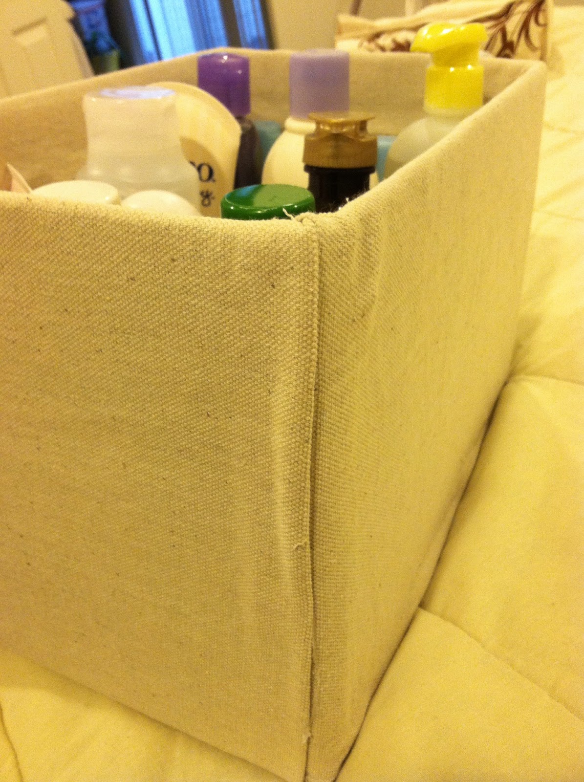 Mission Atlas Canvas Storage Boxes DIY