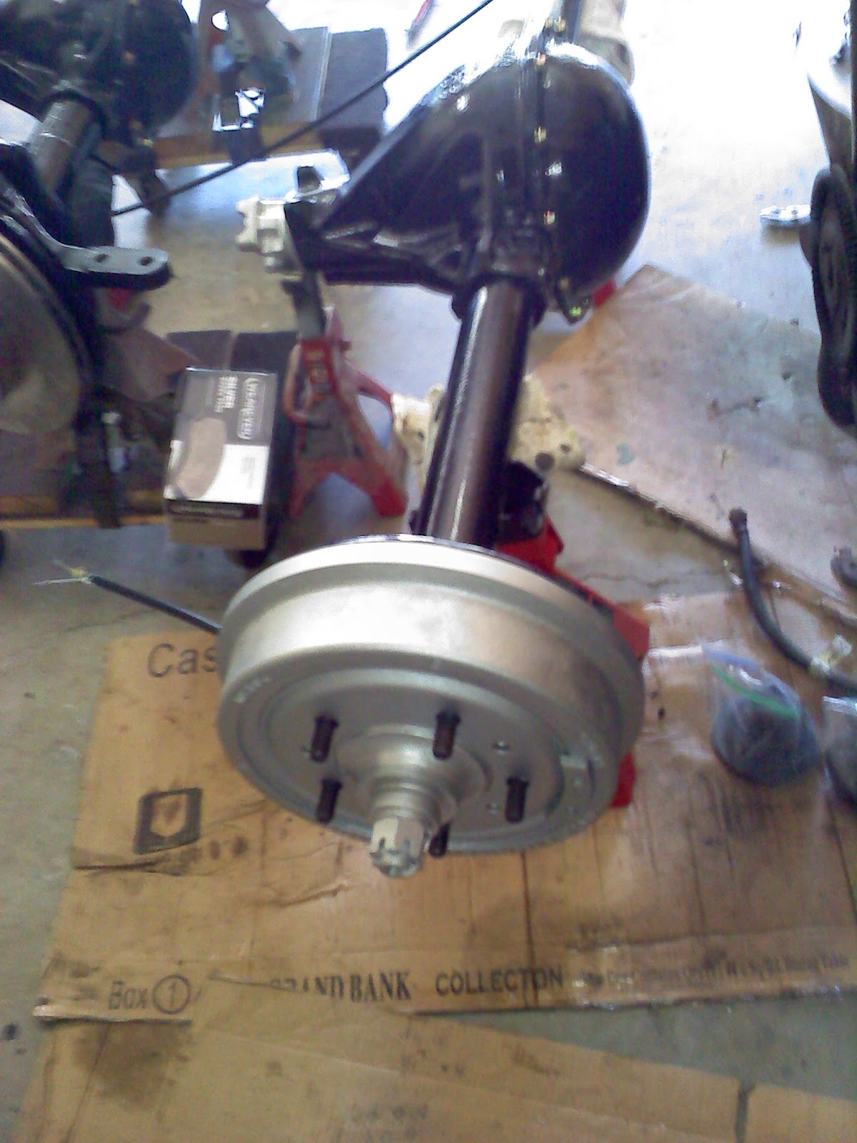 1983 CJ7 Rebuild Drum Brake Install on AMC 20 Rear Axle