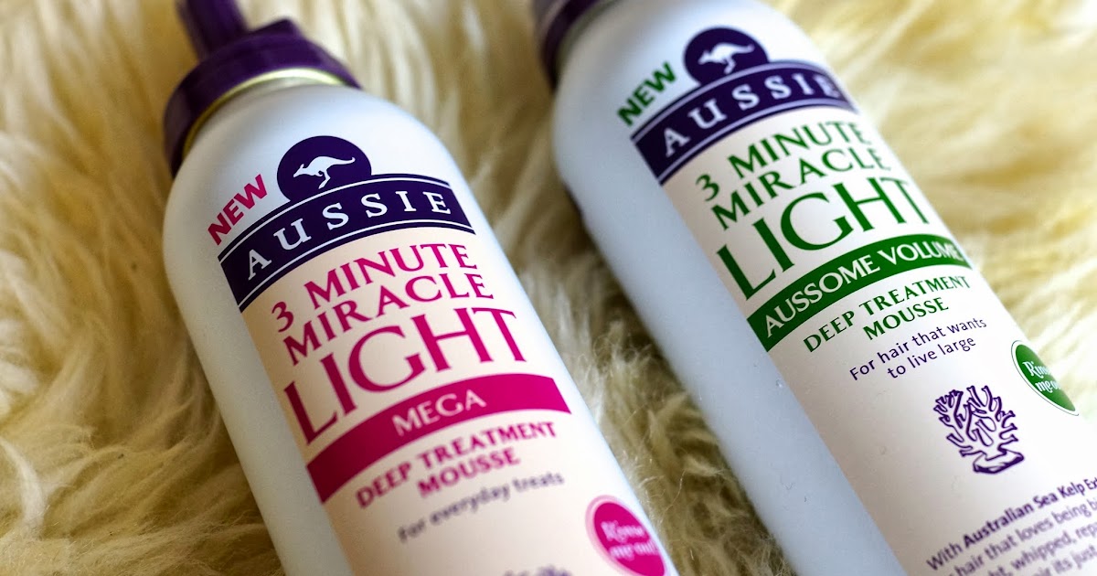 Emtalks Aussie 3 Minute Miracle Light Deep Treatment Mousse Review