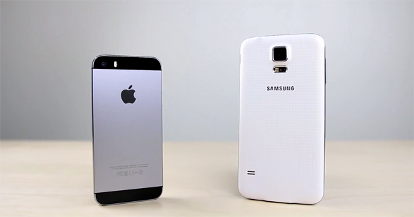 Galaxy S5 vs iPhone 5s [Speed Test]