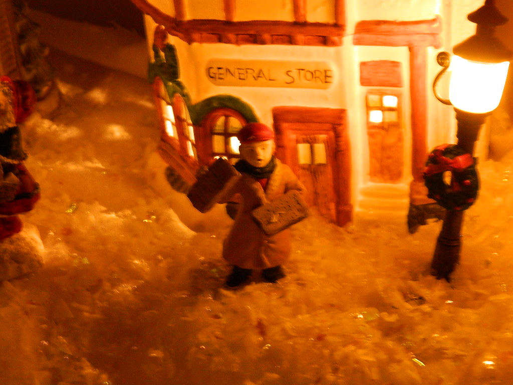 Tulsa Tiny Stuff: How to set up a Christmas Village Part II