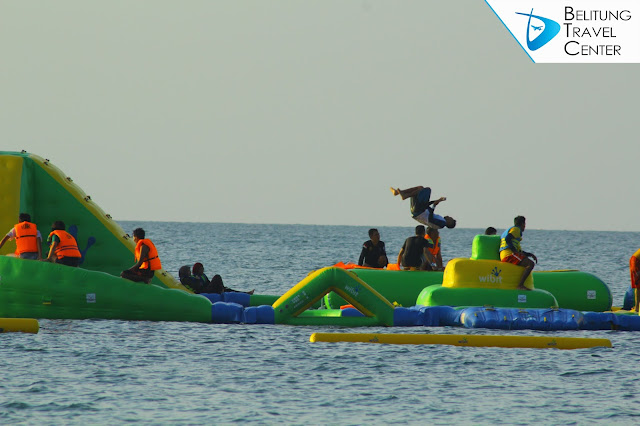 Wibit Floating Sea Water Park di Jimbaran Belitung