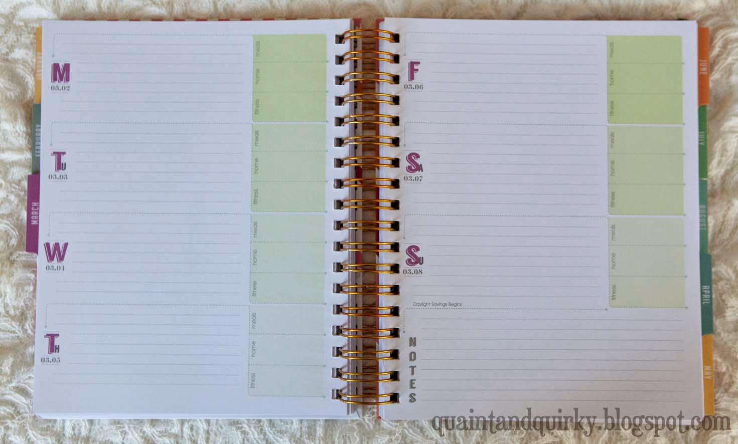 Quaint and Quirky Inkwell Press Planner Review and Coupon Code