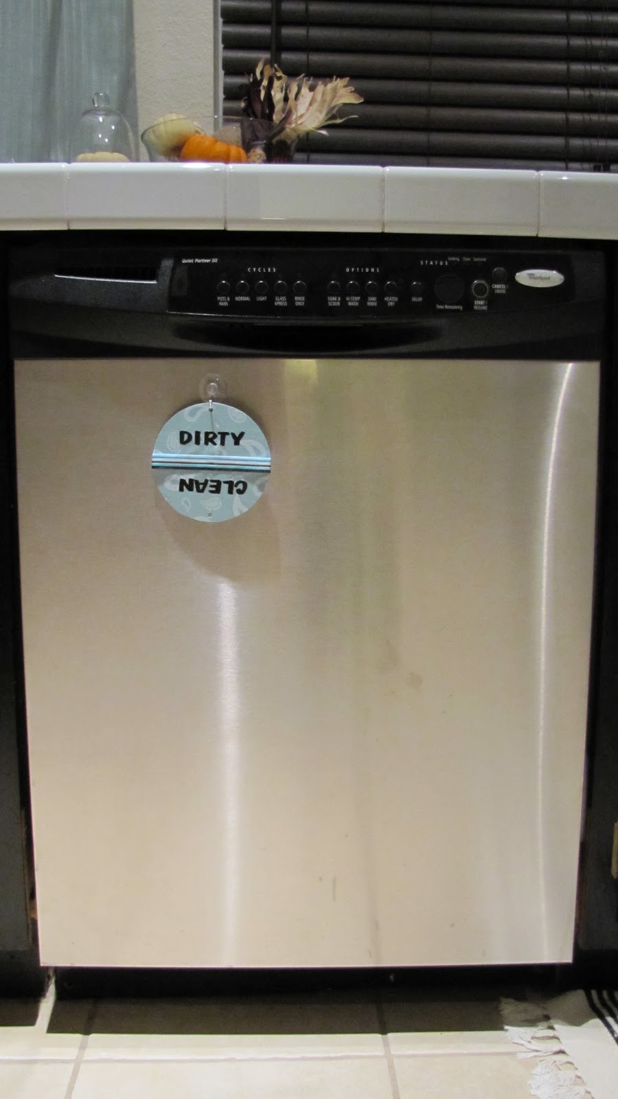 Adventures in DIY Dishwasher Sign