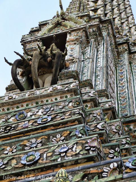 Statue of Indra at Wat Arun