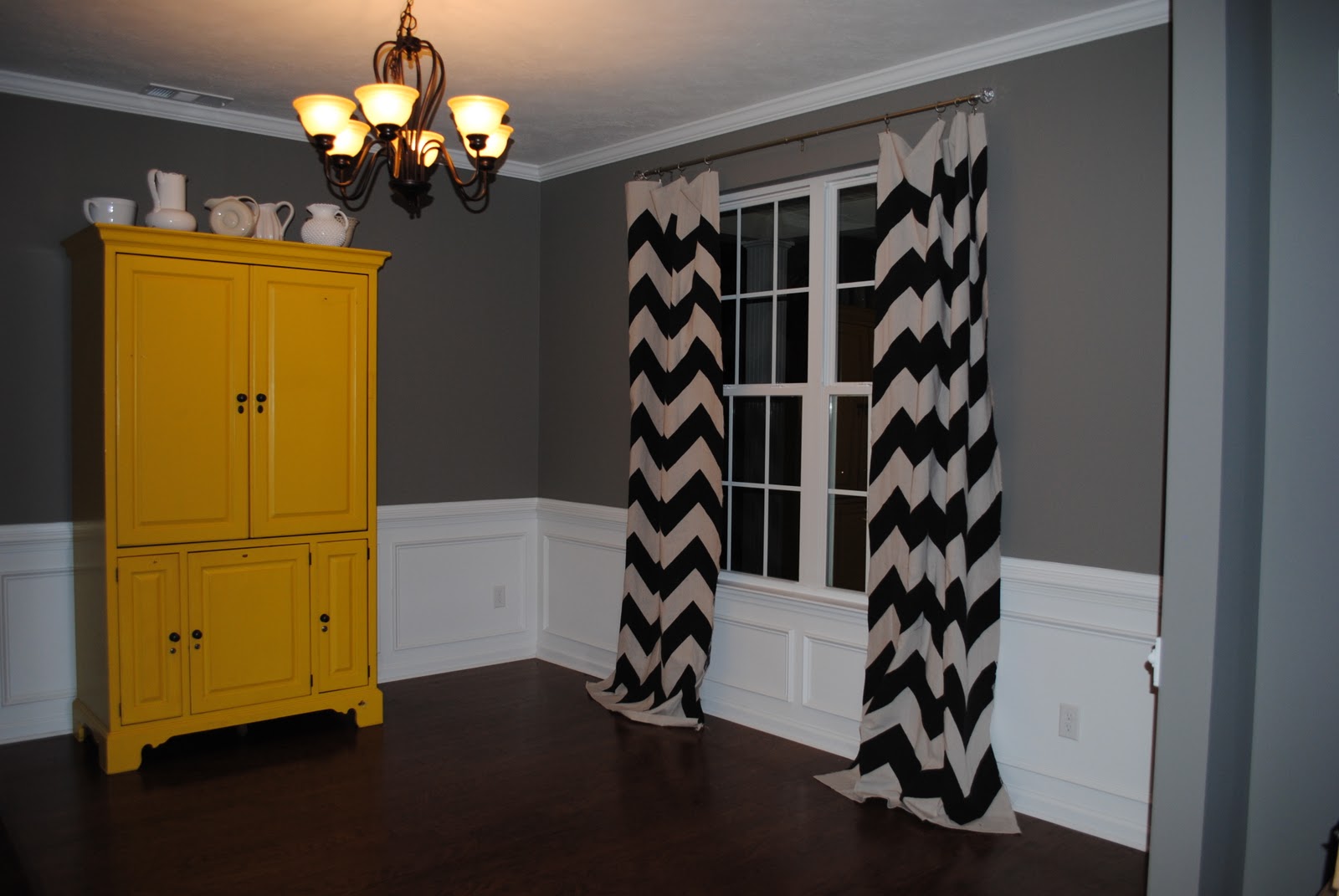 A Drop In The Bucket Chevron Curtains A Tutorial