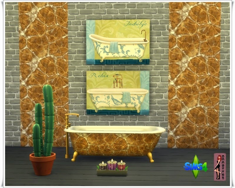 Sims 4 Welt Bathtubs Set 1 & 2