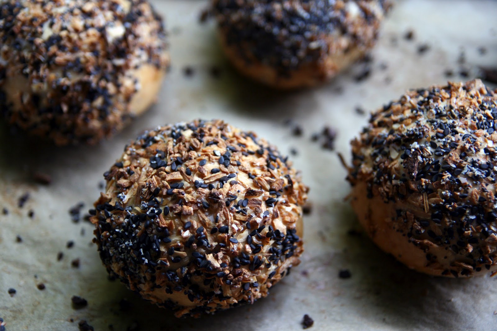Bagel Bombs Recipe mostly foodstuffs