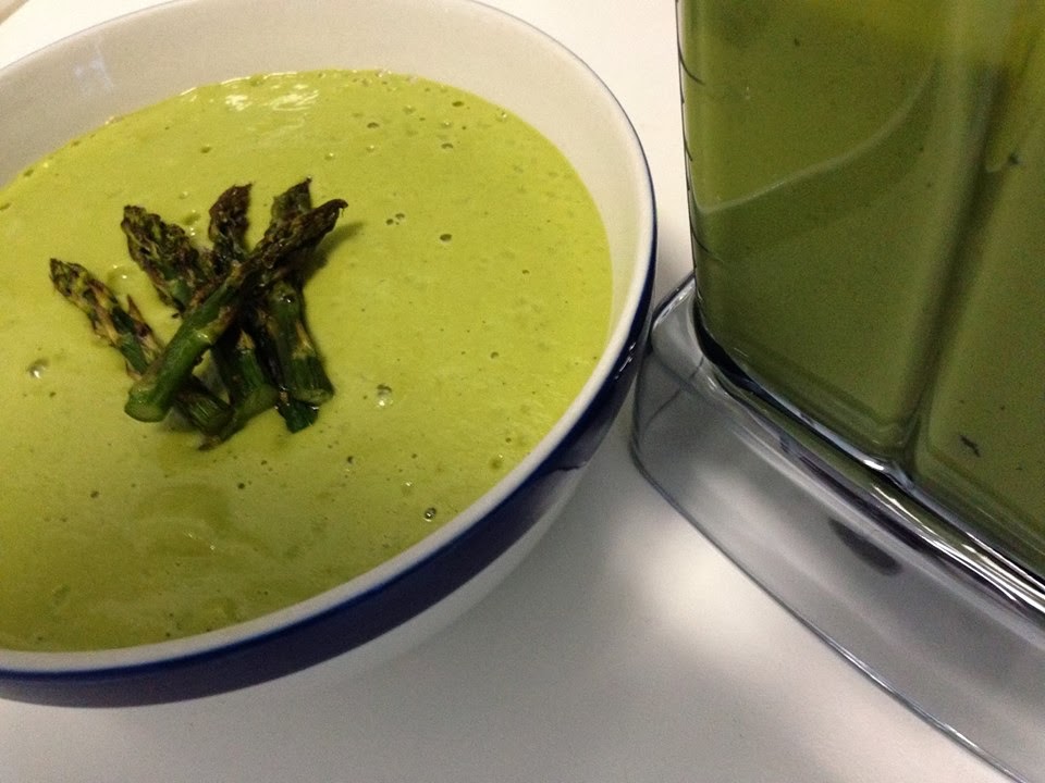 Recipes and Tips To Fight M.S. Vegan/Paleo Cream of Asparagus Soup