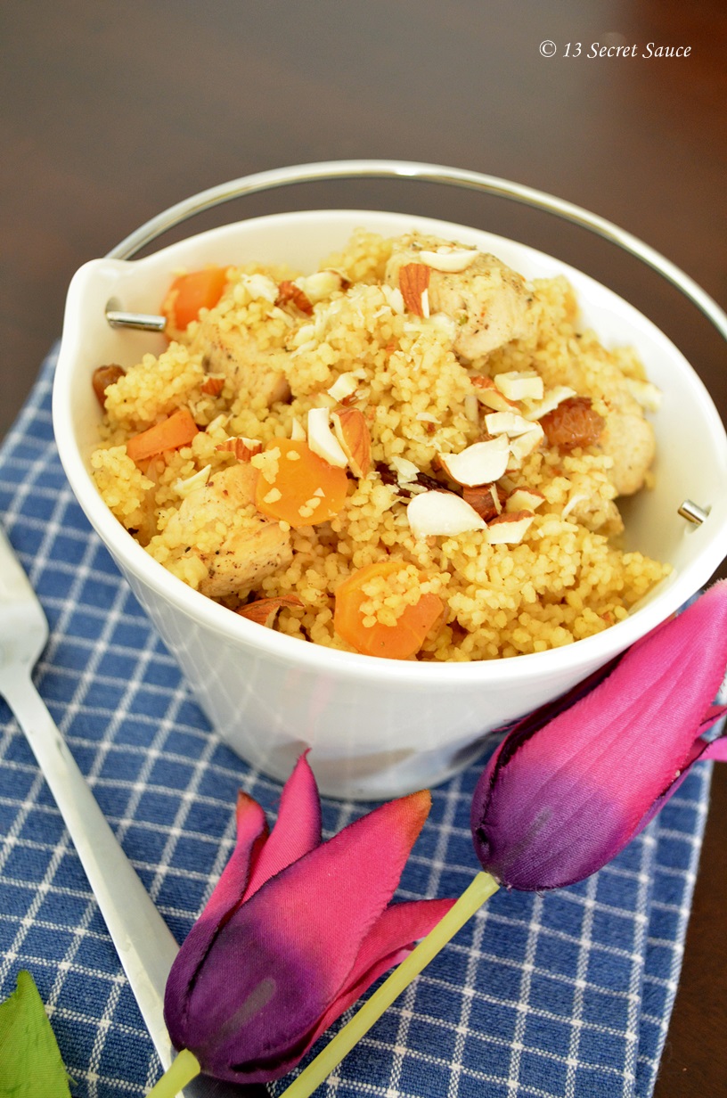 13 Secret Sauce Chicken Couscous salad