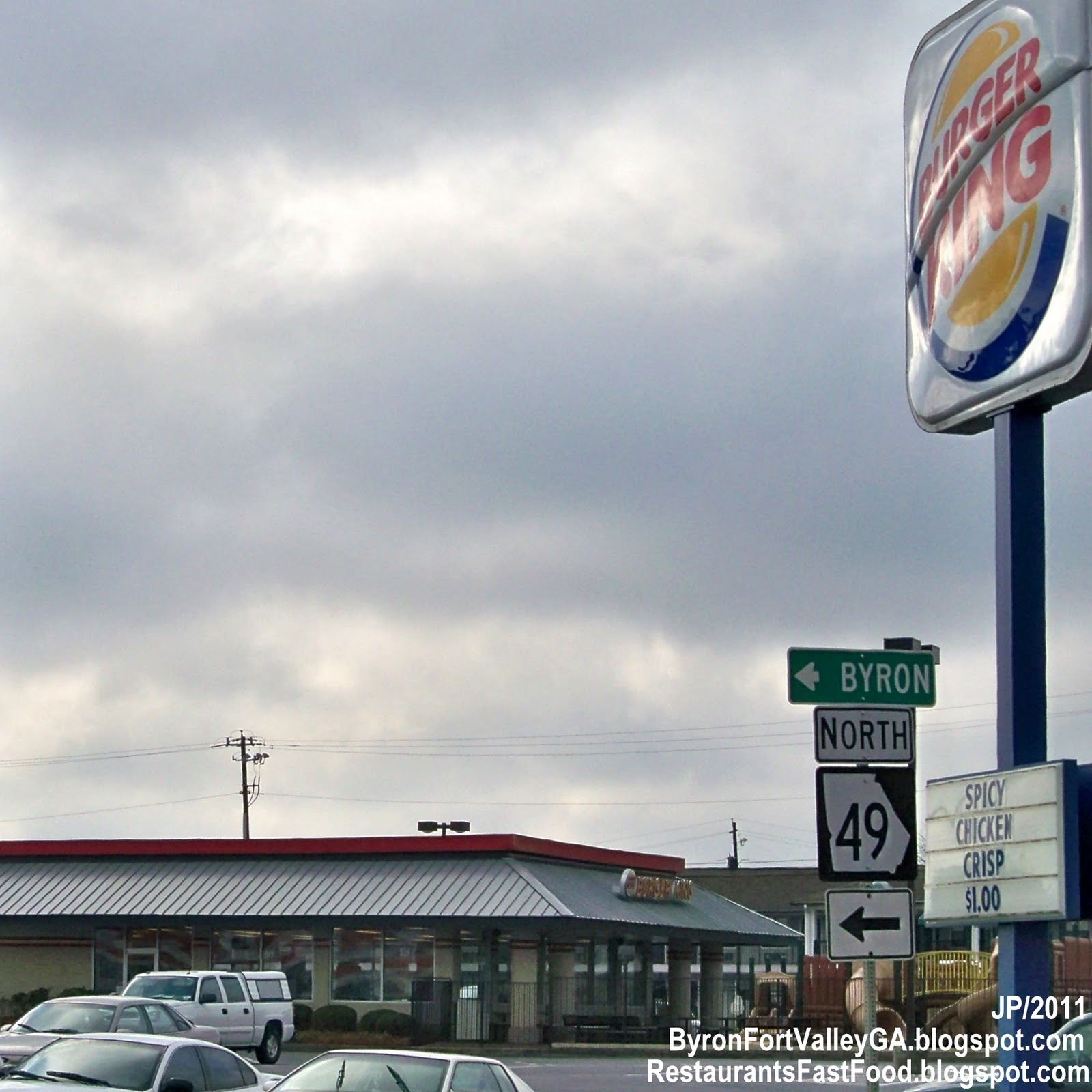 Restaurant Fast Food Menu McDonald's DQ BK Hamburger Pizza Mexican Taco BBQ Chicken Seafood