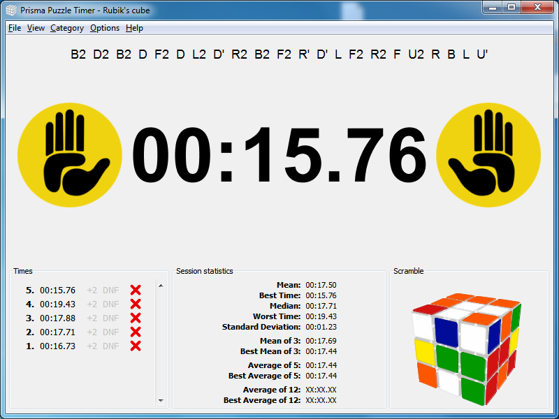 Cubepedia Prisma Puzzle Timer