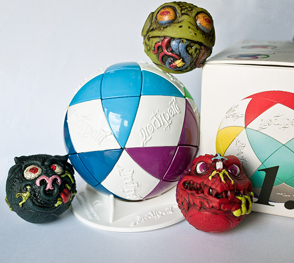 Dioctipoid rubik monster ball