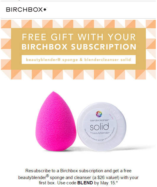  Birchbox coupon code
