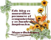 el primer premio a mi blog