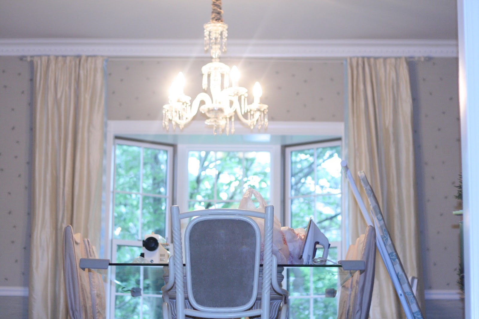 Monograms N Mud Craigslist Score Drapes For The Dining Room
