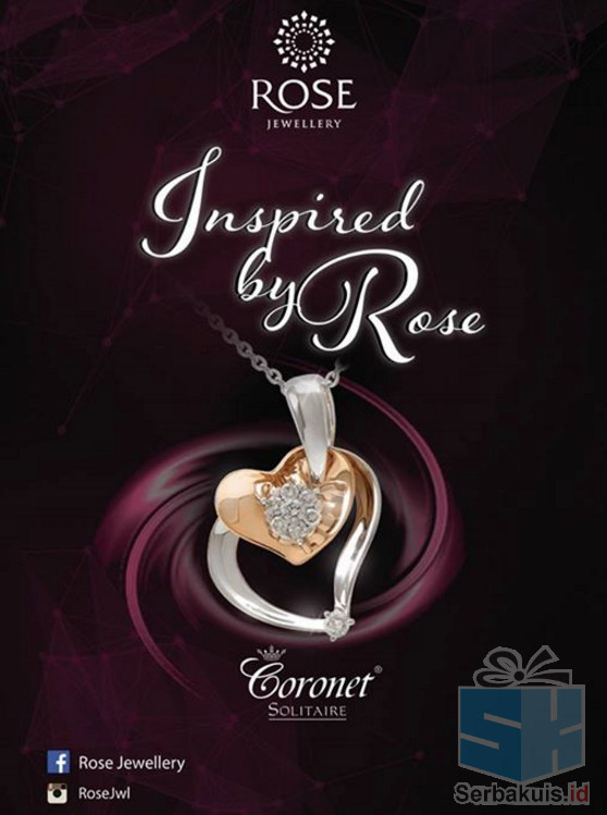 Kontes Inspired By Rose Berhadiah Diamond & Italian Pendant