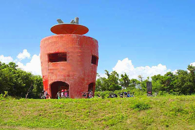 Carrot Tower,children, bikes