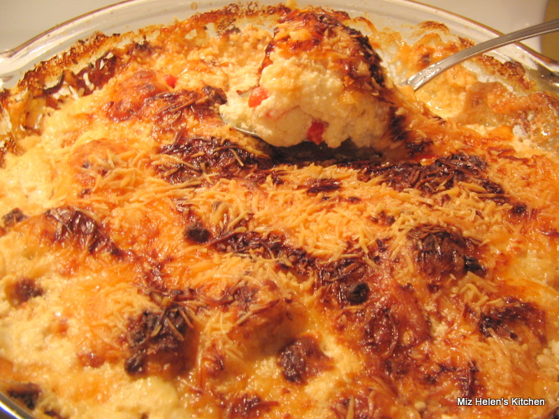 Cauliflower Goat Cheese Gratin