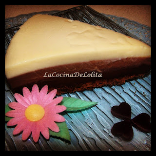 Tarta tres chocolates