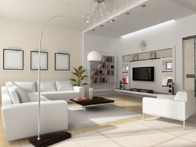 Minimalist Living Room Arrangement