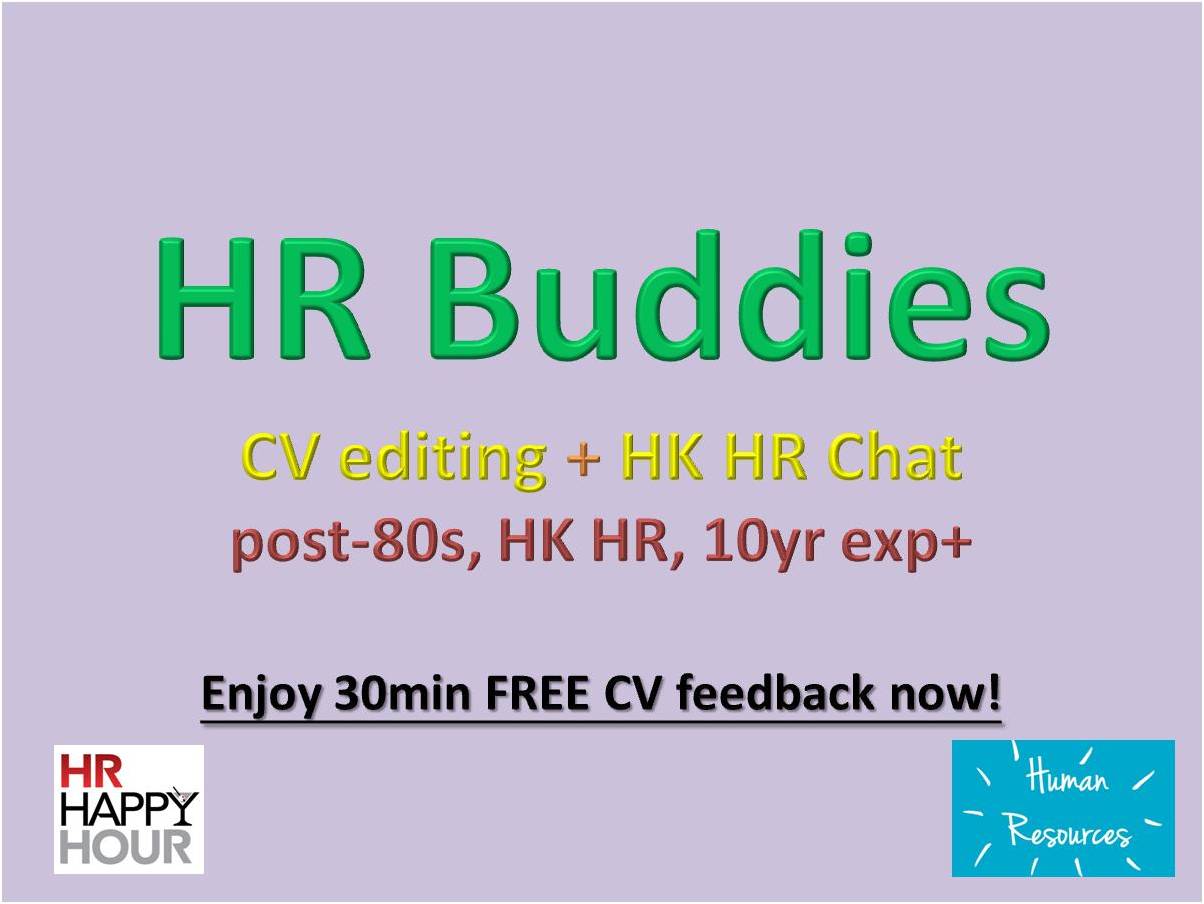 HR Buddies (30min Free HR Chat+CV editing)