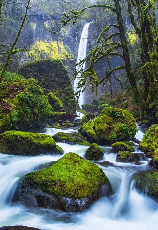 Elowah falls, oregon