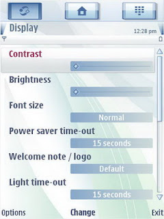 Nokia S60 Touch UI Screenshots 1
