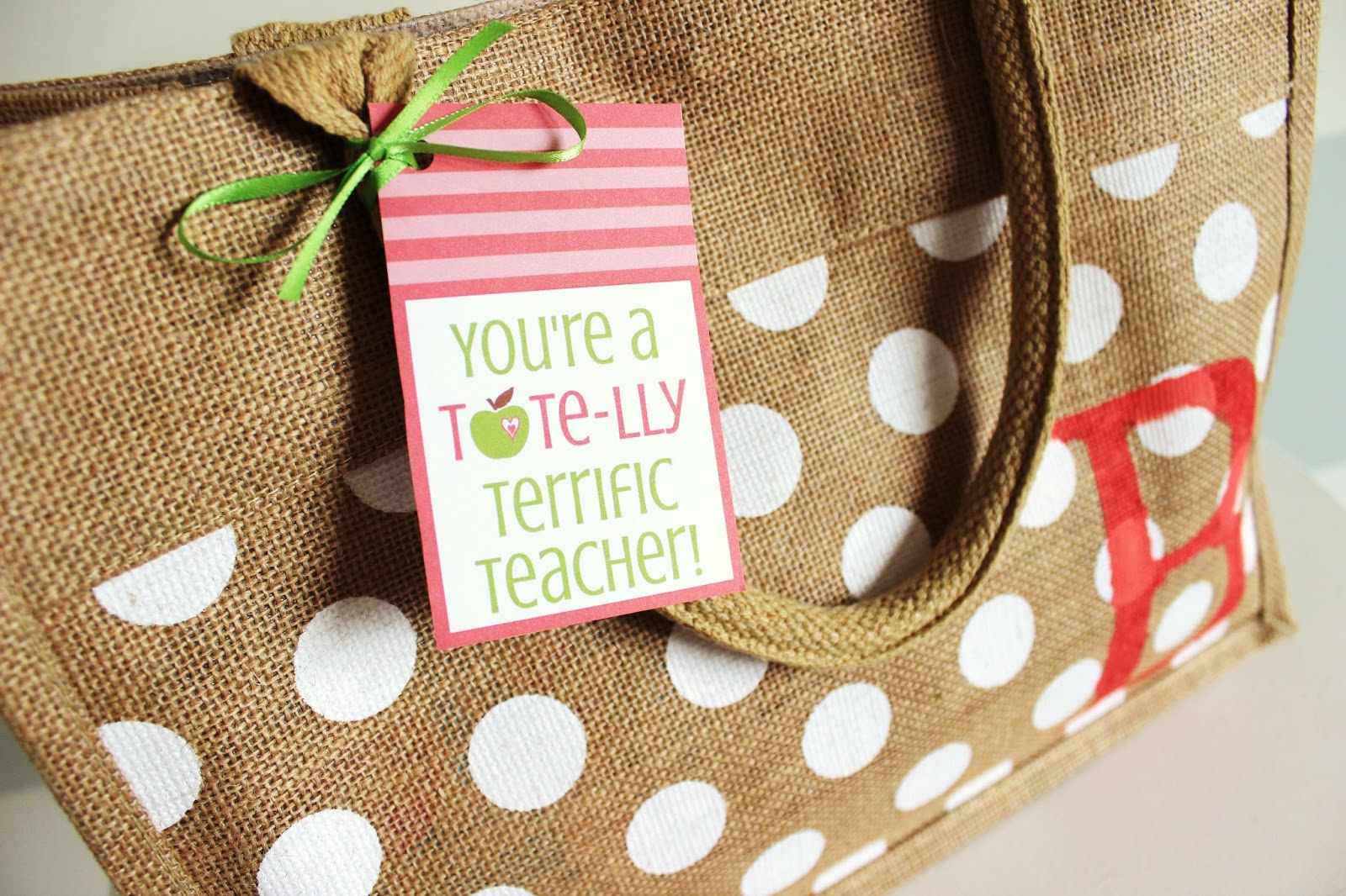 I love the idea of gifting teachers something they can make good use of and...