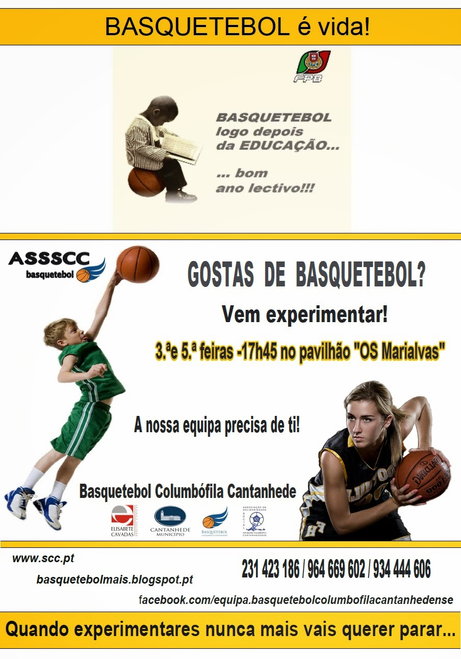 Basquetebol é vida!