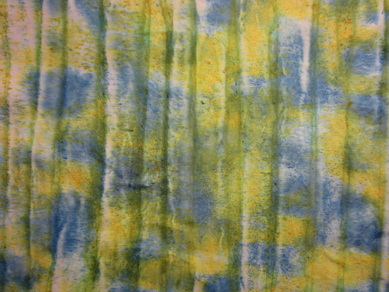 Confetti+Dyed+-+Folded+Method+-+yellow+&