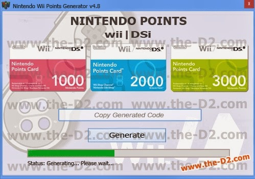 Wii Points Générateur
