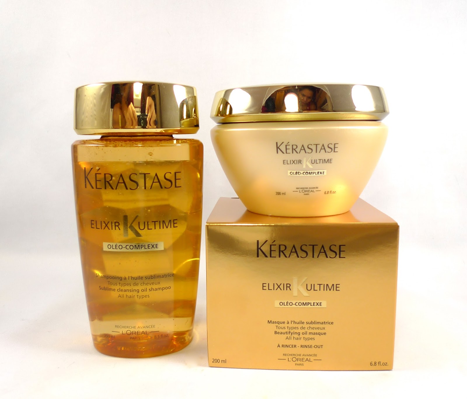 Review Kerastase Elixir Ultime 24Carat Shampoo and Beautifying Oil