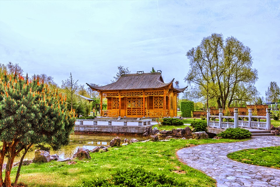 Chinesischer Garten im IGA Park Rostock