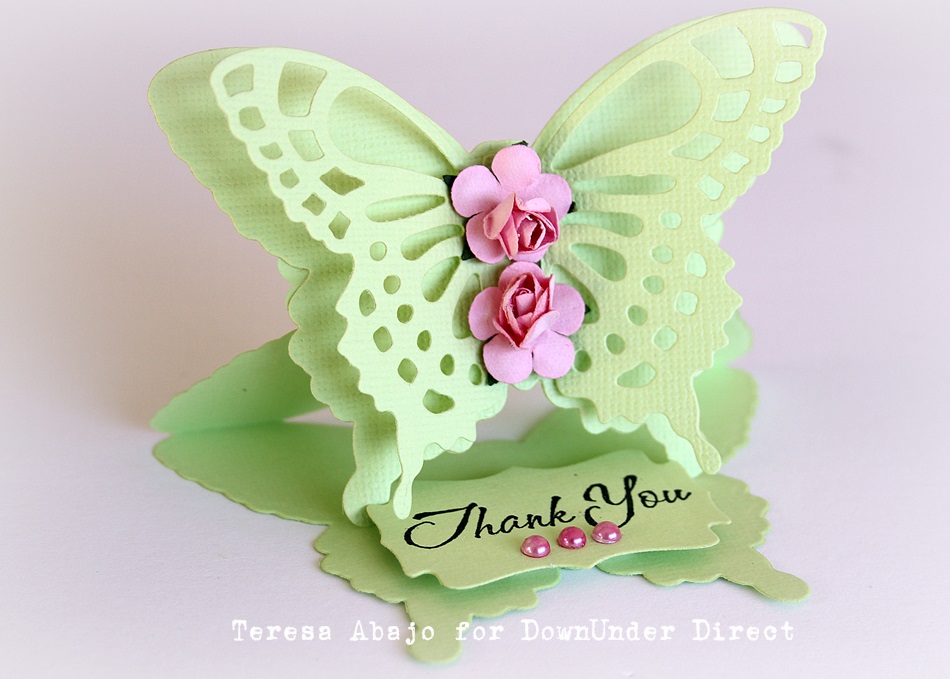 The Tamarisk Butterfly easel card tutorial