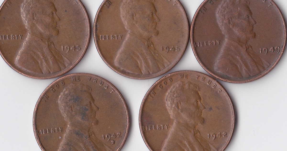 Old Coin Roll Hunting Ten Wheat Pennies I Scored From A Bank Box