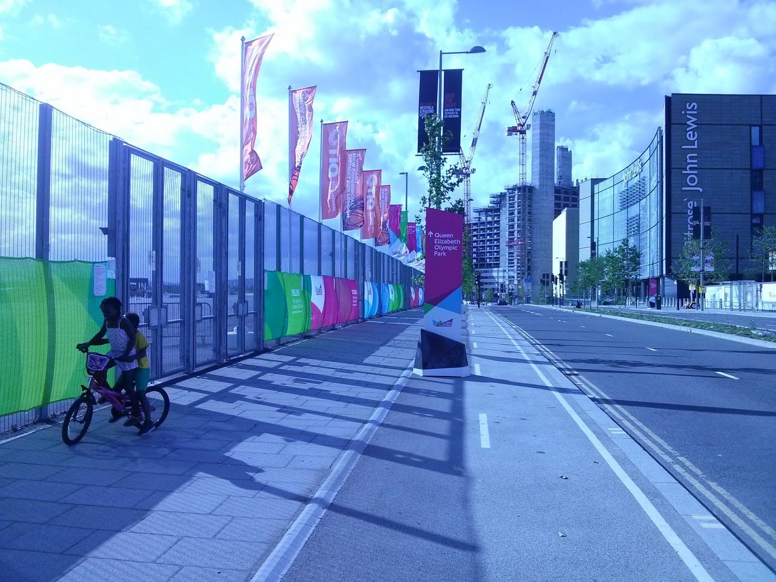 olympic park cycle track