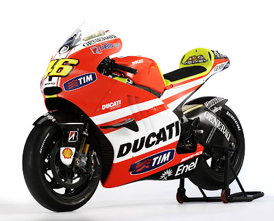 New Rossi's Ducati MotoGP