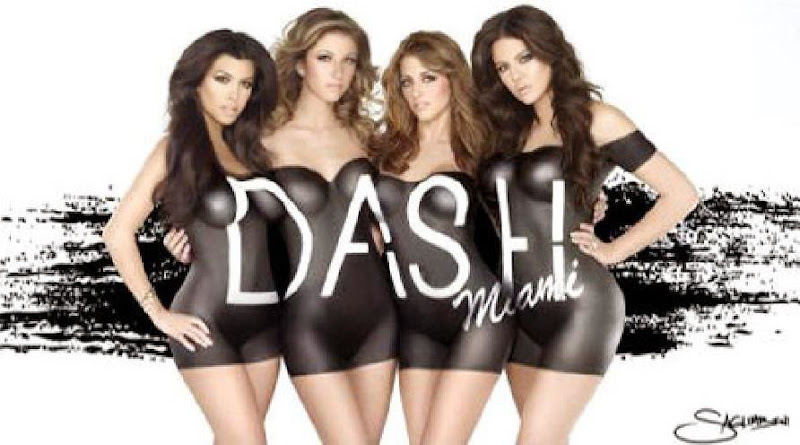 Kourtney and Khloe Kardashian pose nude in bodypaint for new ad
