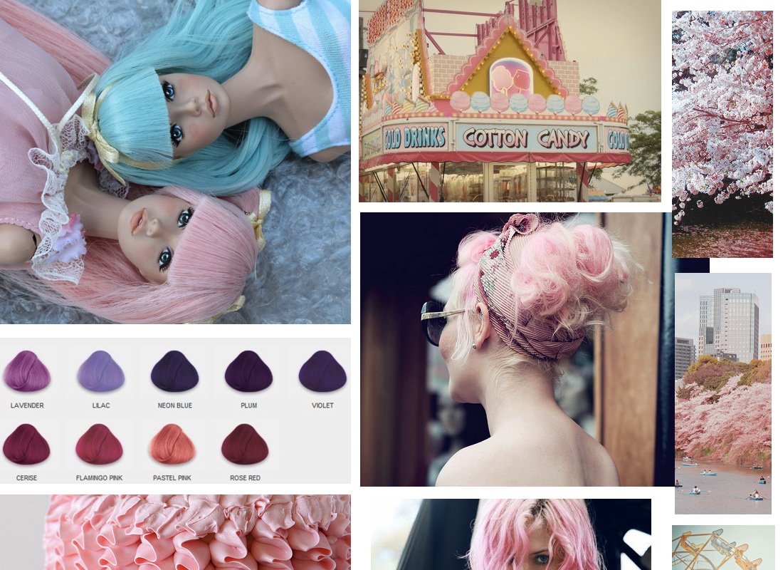 Candy Cotton Hair In The Mood For Trend