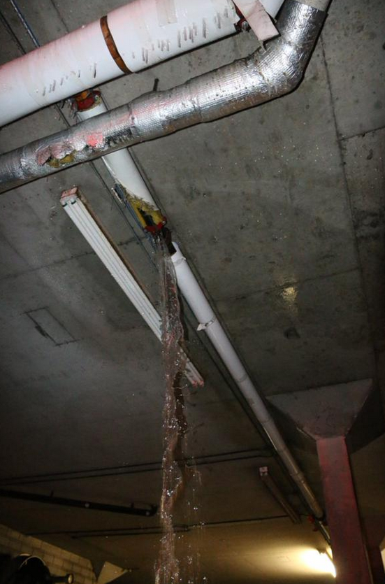 MEC&F Expert Engineers FROZEN SPRINKLER PIPES BURSTING IN THE AIR