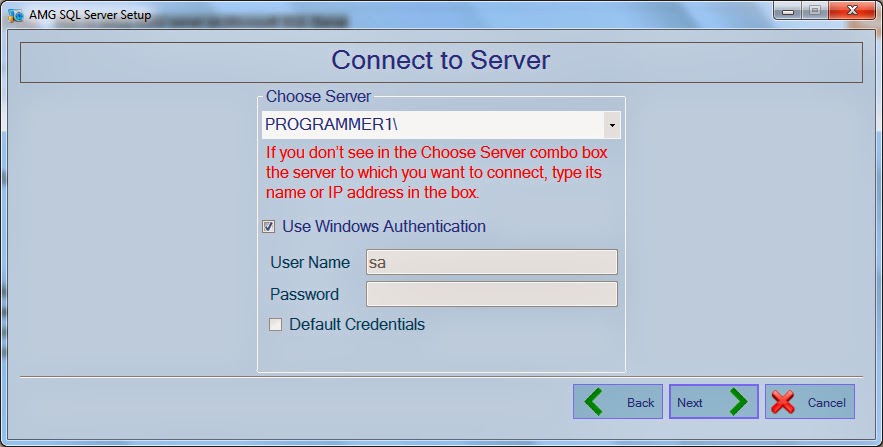 Setup AMG server on MS SQL Server Image 2