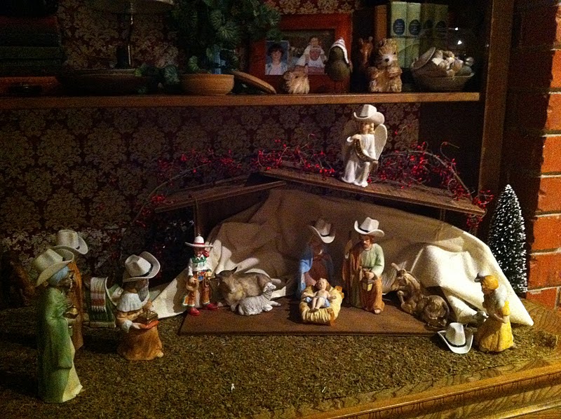 It Just Dawned On Me The Little Buckaroo was Born or A Cowboy Nativity