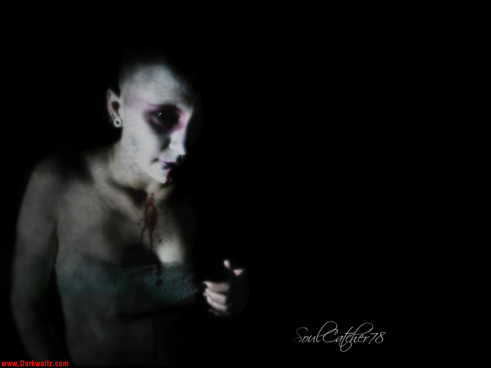 Black Horror Background