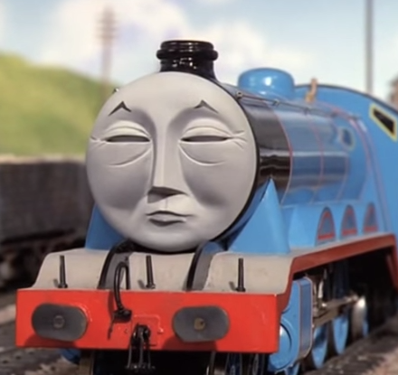 thomas the tank engine off the rails