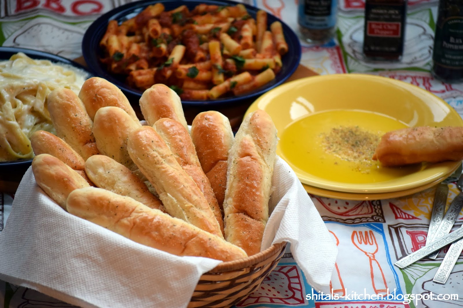Shital'sKitchen Garlic Bread Sticks